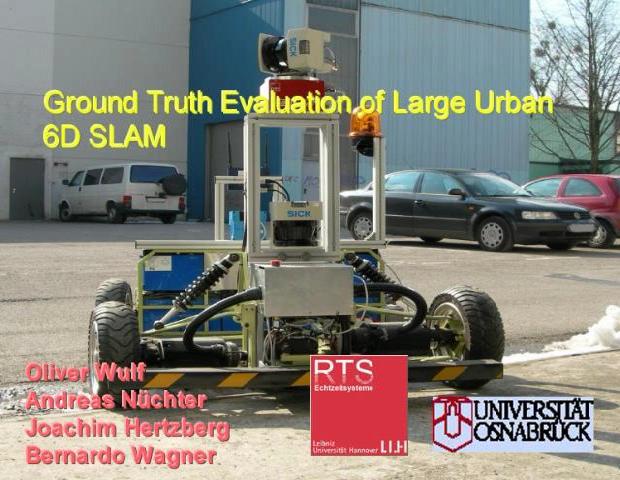 Ground Truth Evaluation of Large Urban 6D SLAM
